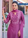 Dhruvi 505 Silk Embroidery Kurti With Bottom Dupatta 